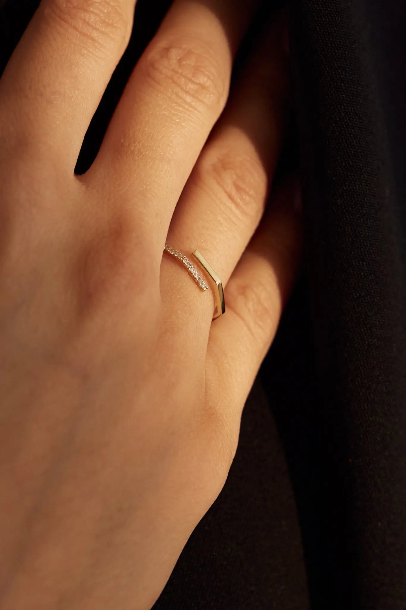 Inel Aur Octagon LisaConcept