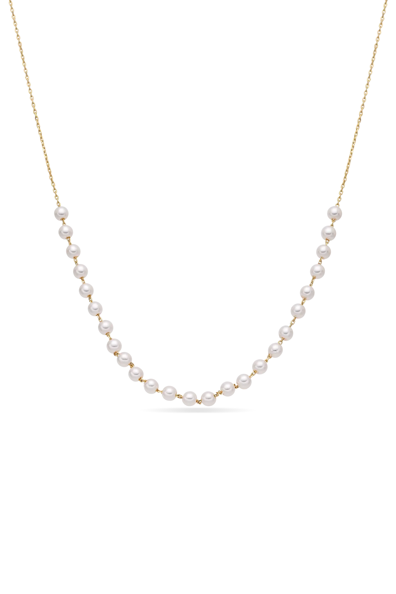 Lanț Argint Droplet Shell Lisa&Co.