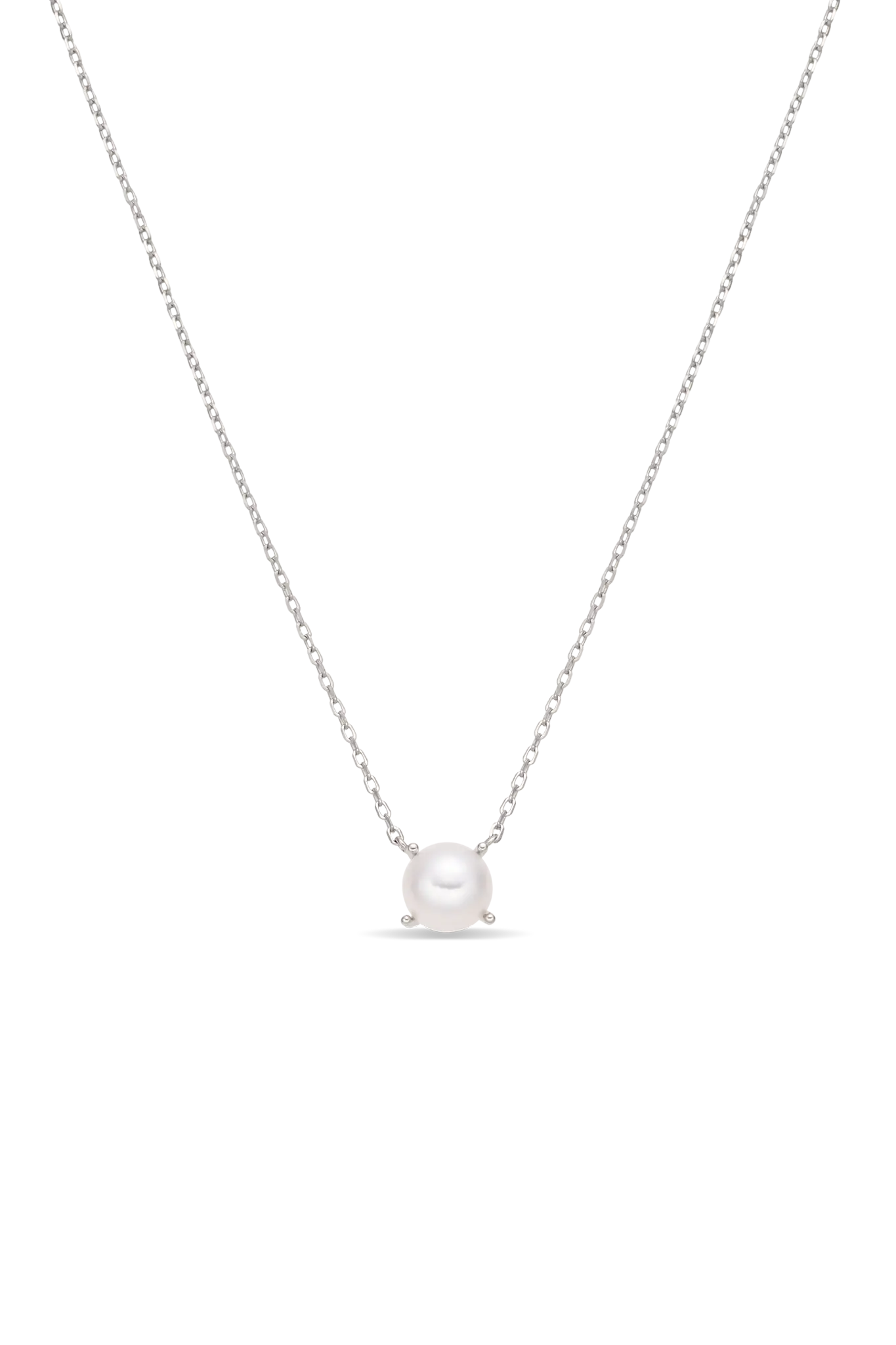 Lant Argint Freshwater Simple Pearl LisaConcept