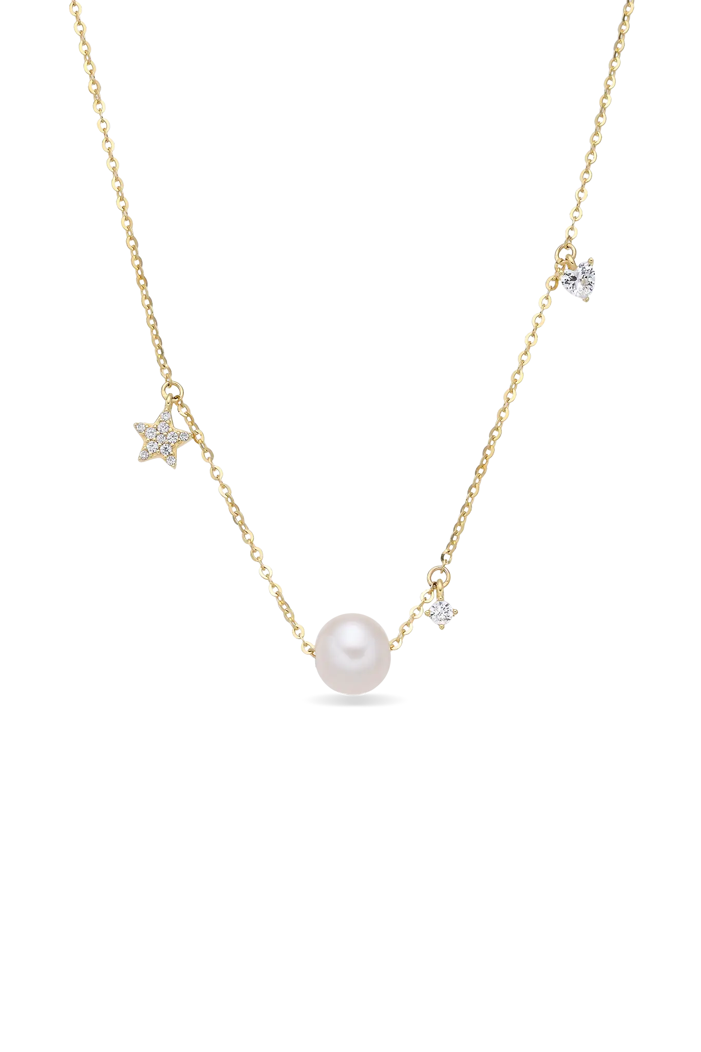 Lanț Argint Moving Pearl&Crystals Lisa&Co.