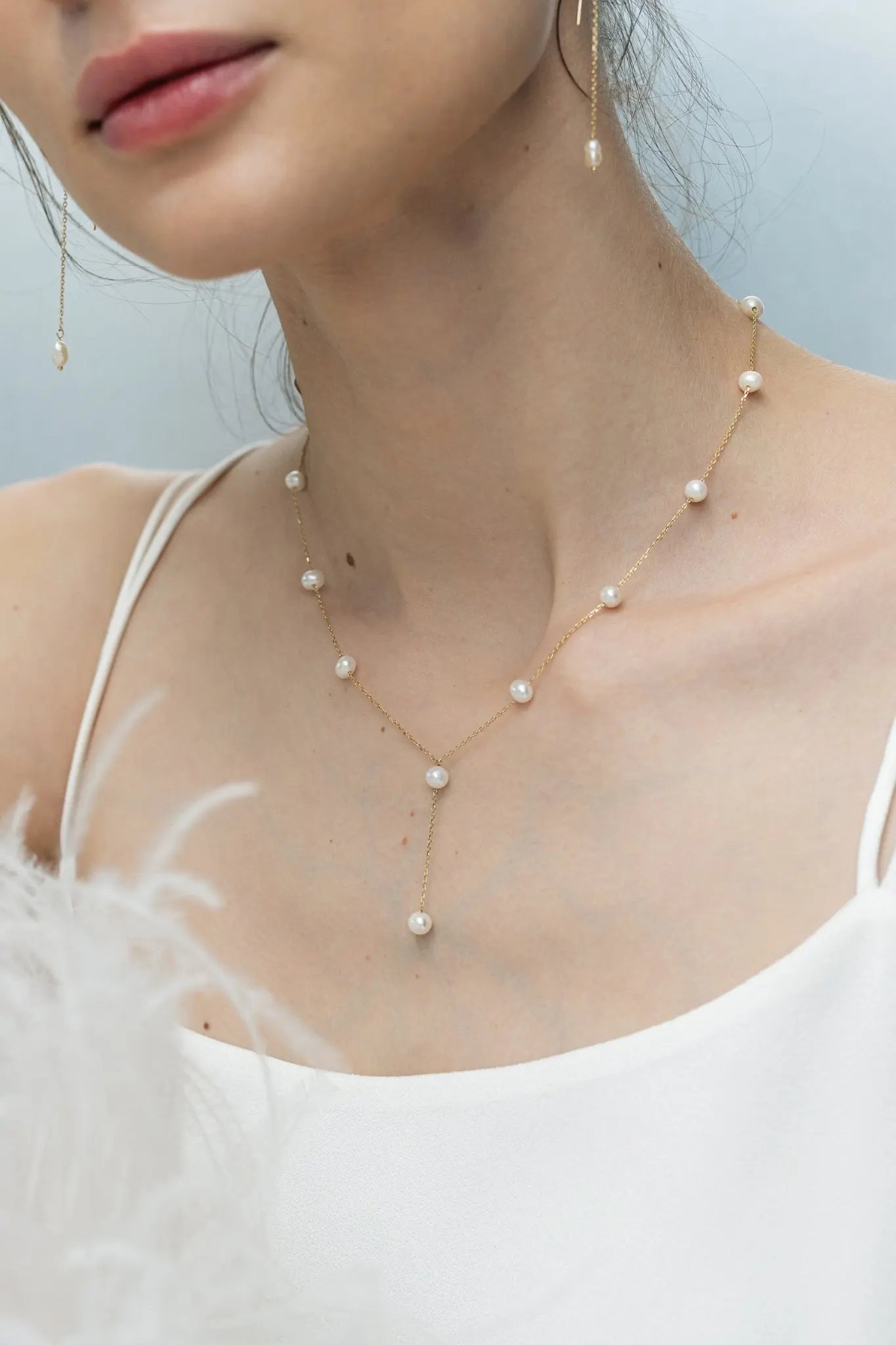 Lanț Argint Organic Drip Drop LisaConcept