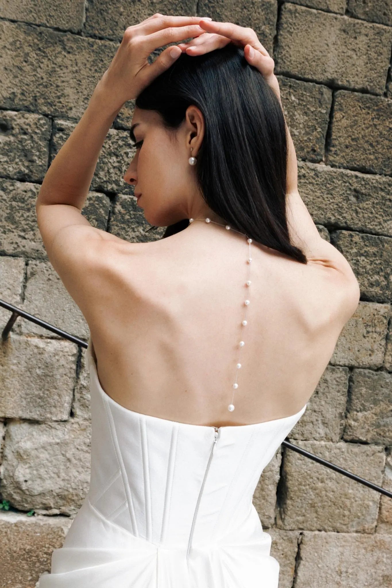 Lanț Argint Pearl Drip LisaConcept