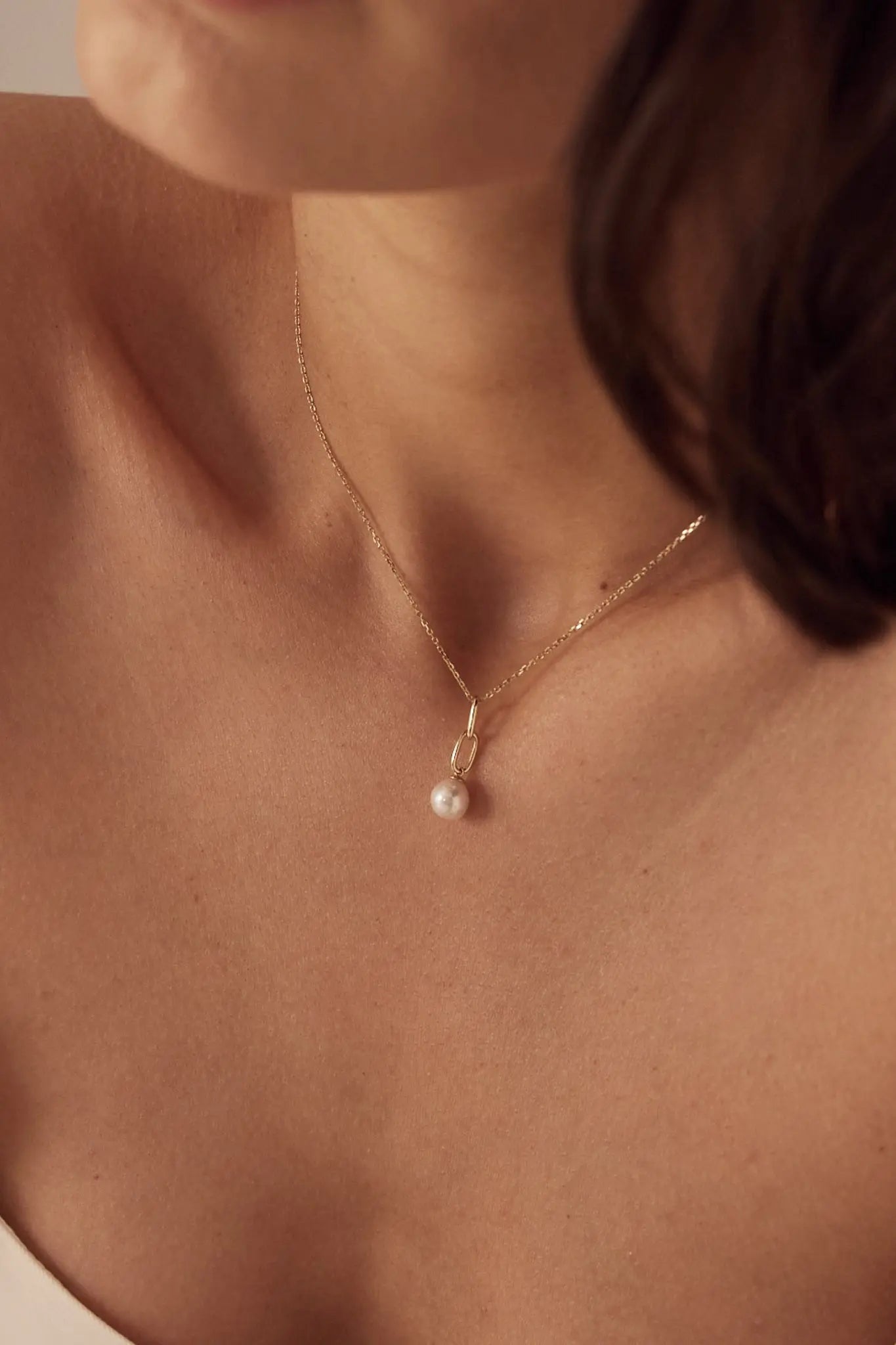 Pandantiv Aur Links&Pearls LisaConcept